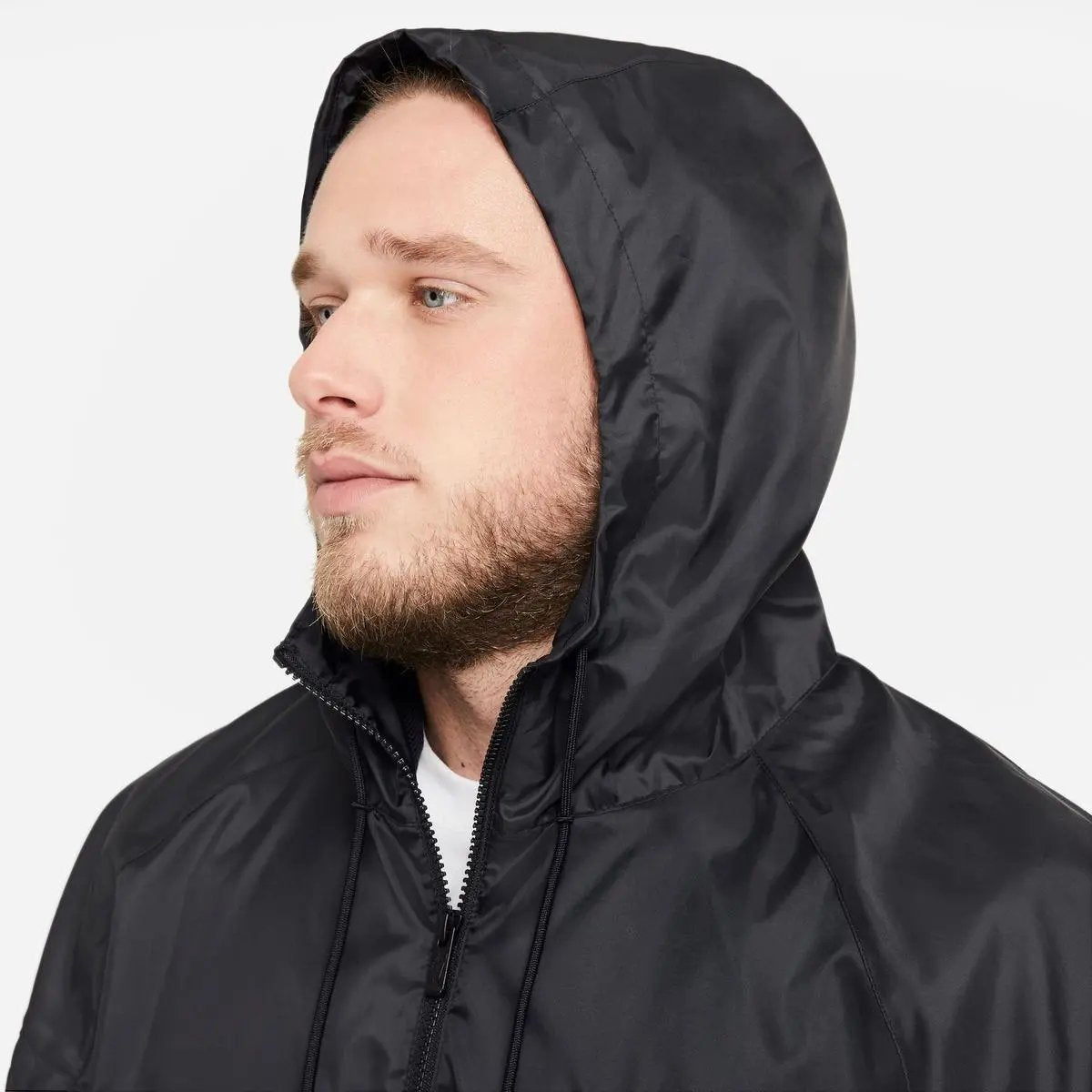 DA0001 M NK WVN LND WR HD JKT NERO NIKE
