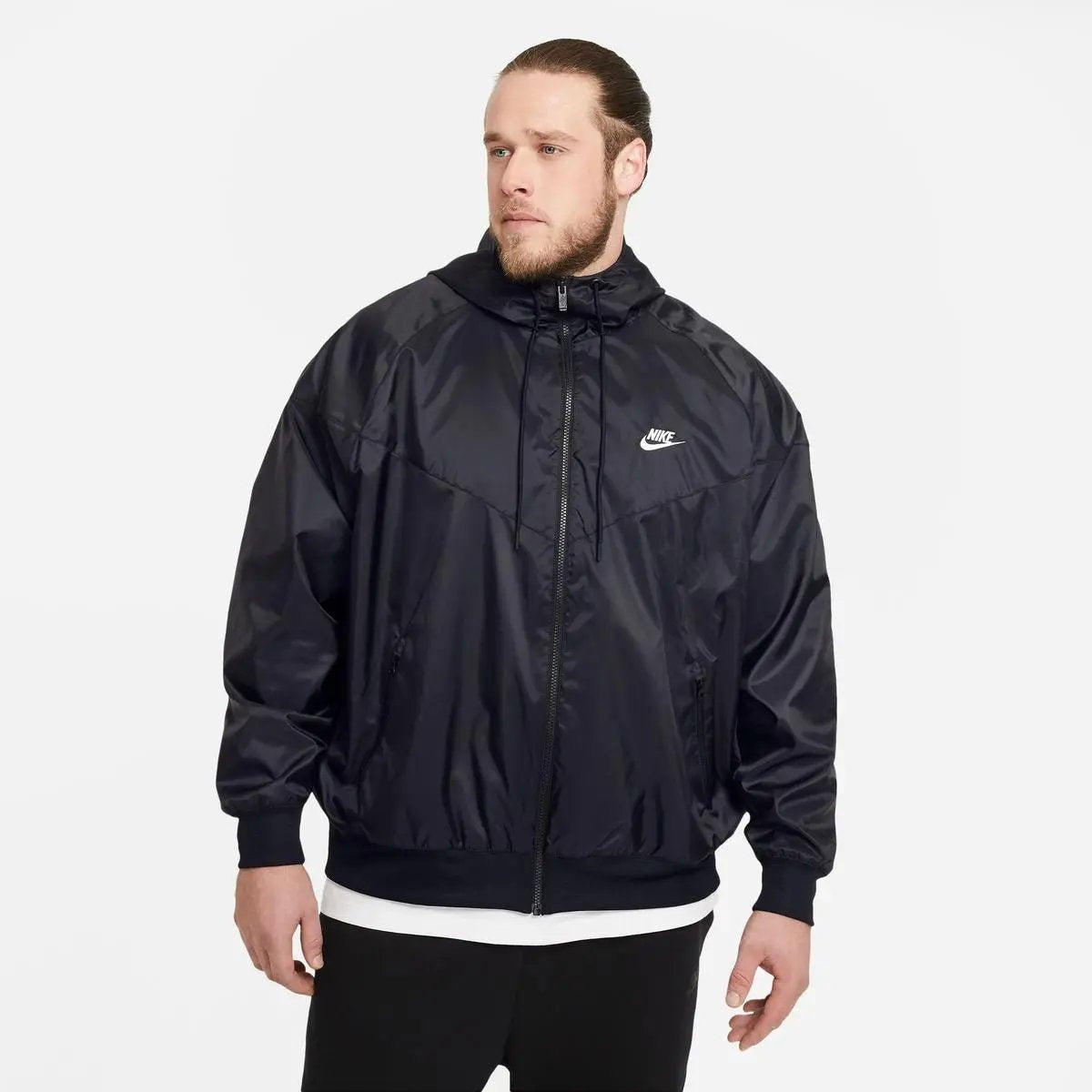 DA0001 M NK WVN LND WR HD JKT NERO NIKE