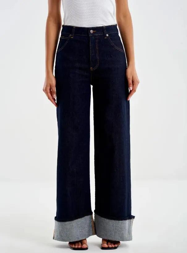 DD5004 PANTALONE BLU VICOLO