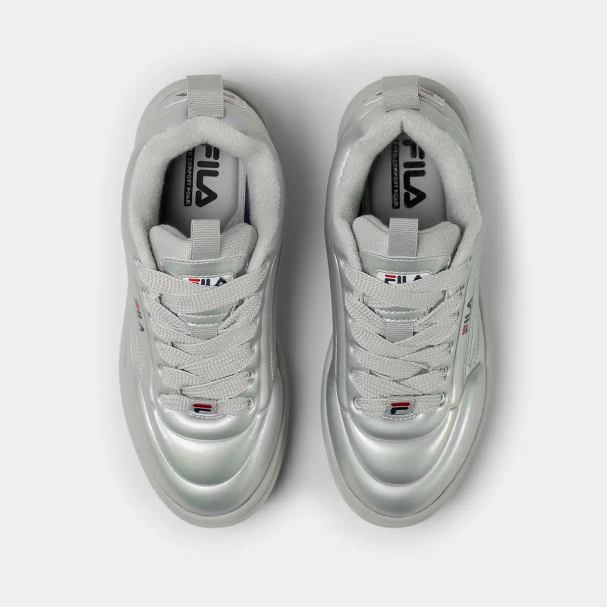 FFK0265 SUPERUBBLE SILVER FILA
