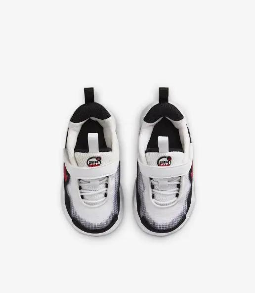 FN4461 AIR MAX NOVA (TD) BIANCO/NERO/ROSSO NIKE