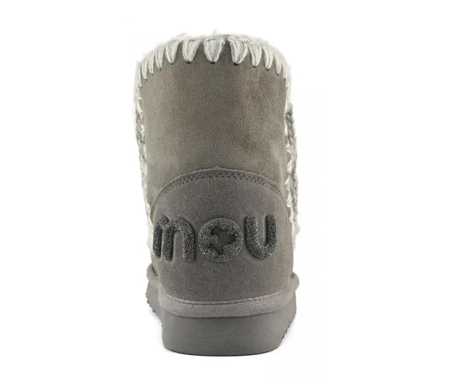 FW101050A ESKIMO 18 GLITTER LOGO NEW GREY MOU