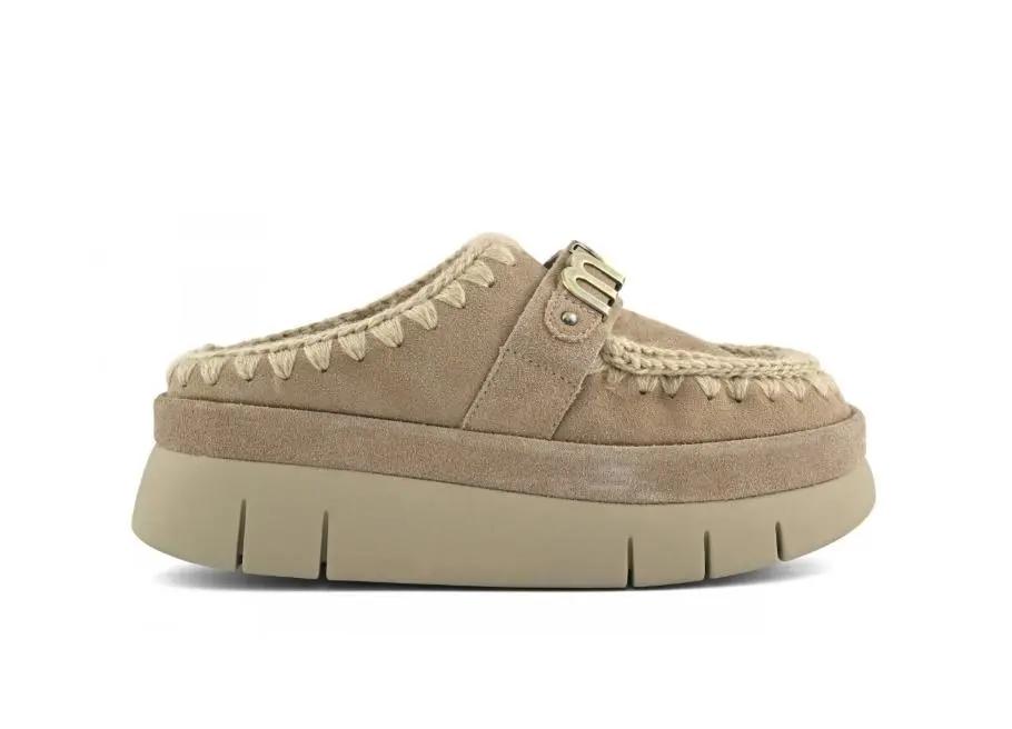 FW751001A BOUNCE WELT CLOG CAMEL MOU