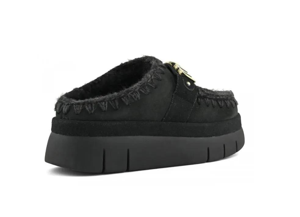 FW751001A BOUNCE WELT CLOG NERO MOU