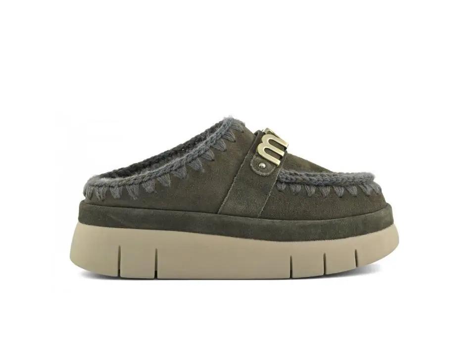 FW751001A BOUNCE WELT CLOG VERDE OLIVA MOU