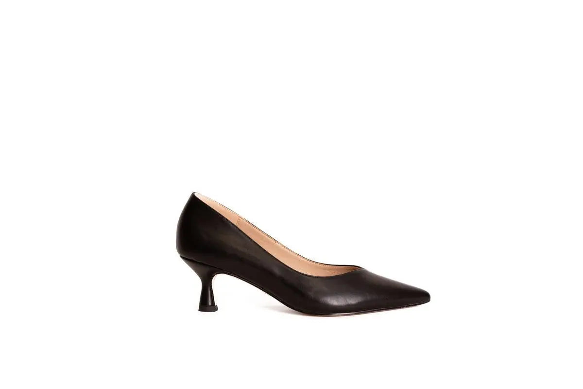 GD127 DECOLLETE' NERO GOLD&GOLD