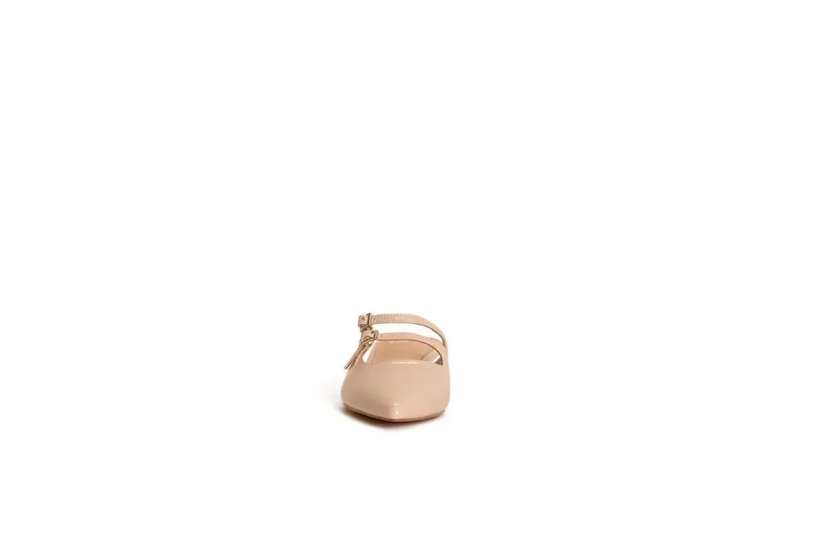 GO20 SABOT CON DOPPIO CINTURINO BEIGE GOLD&GOLD