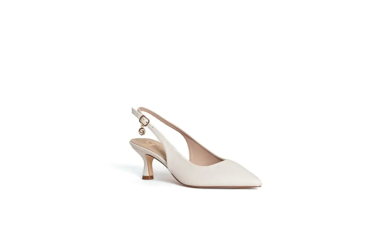 GP587 SLINGBACK BIANCO GOLD&GOLD