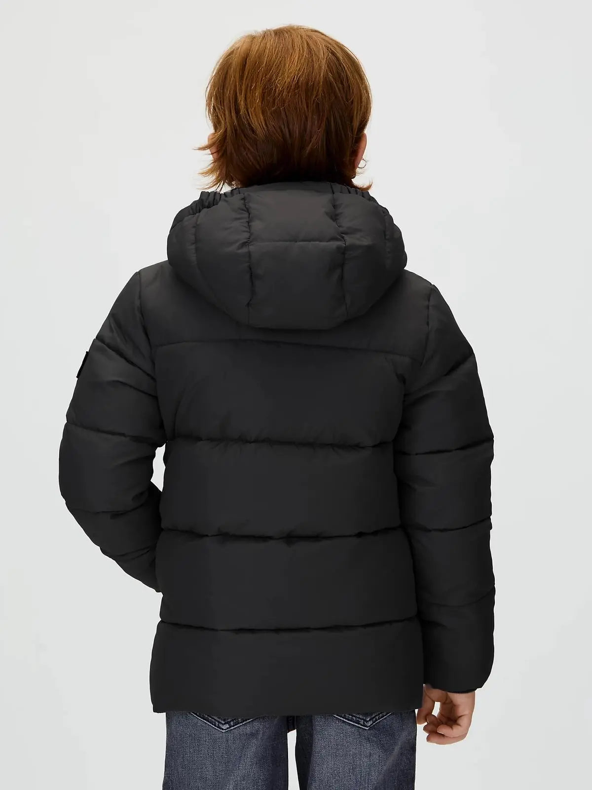 IB0IB01276T ESSENTIAL PUFFER JACKET NERO CALVIN KLEIN