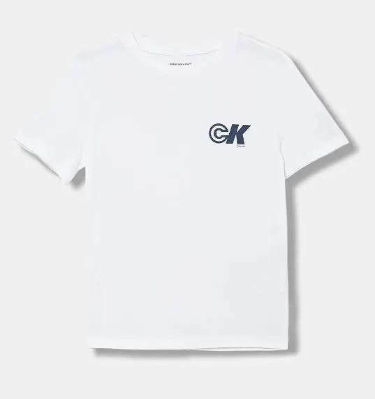 IB0IB02544T SEASONAL CK REGULAR TEE BIANCO CALVIN KLEIN