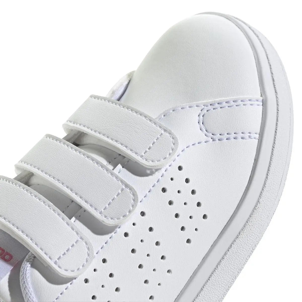 ID1305 ADVANTAGE BASE 2.0 FTWWHT/BLIPINK ADIDAS
