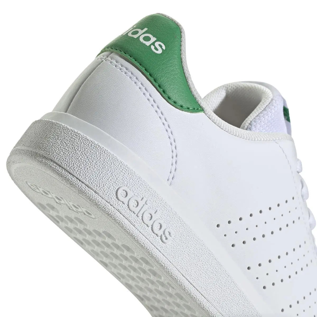 ID3889 ADVANTAGE BASE 2.0 BIANCO/VERDE ADIDAS