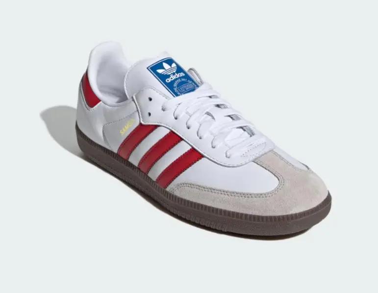 IG1025 SAMBA OG BIANCO/ROSSO ADIDAS