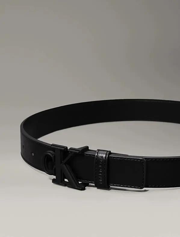 IU0IU00655 BUCKLE BELT NERO CALVIN KLEIN