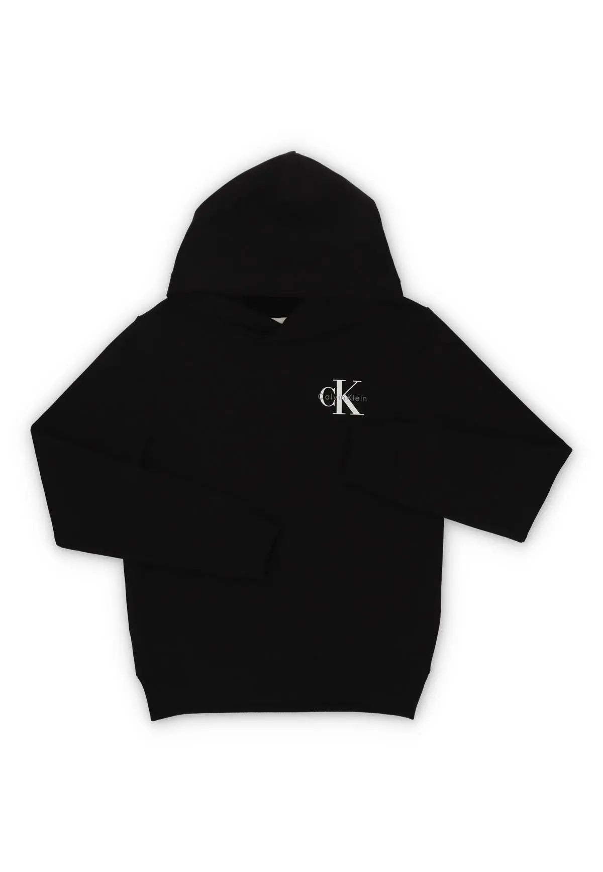 IU0IU00712T SMALL MONOGRAM HOODIE NERO CALVIN KLEIN