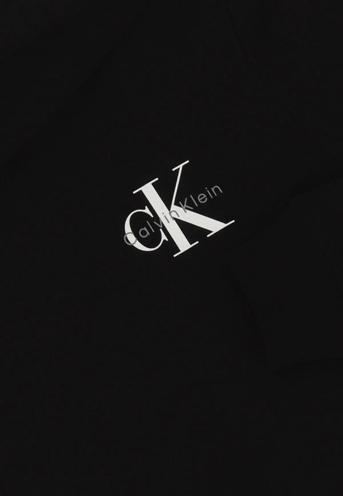 IU0IU00712T SMALL MONOGRAM HOODIE NERO CALVIN KLEIN