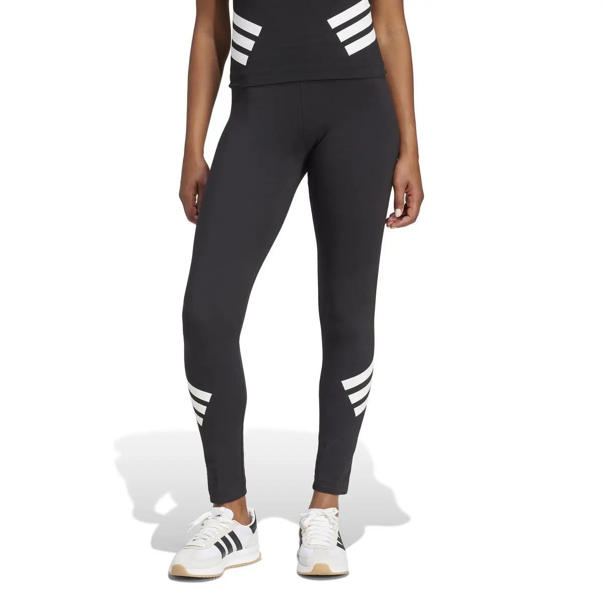JE0215 W FI 3S LEGGING NERO ADIDAS