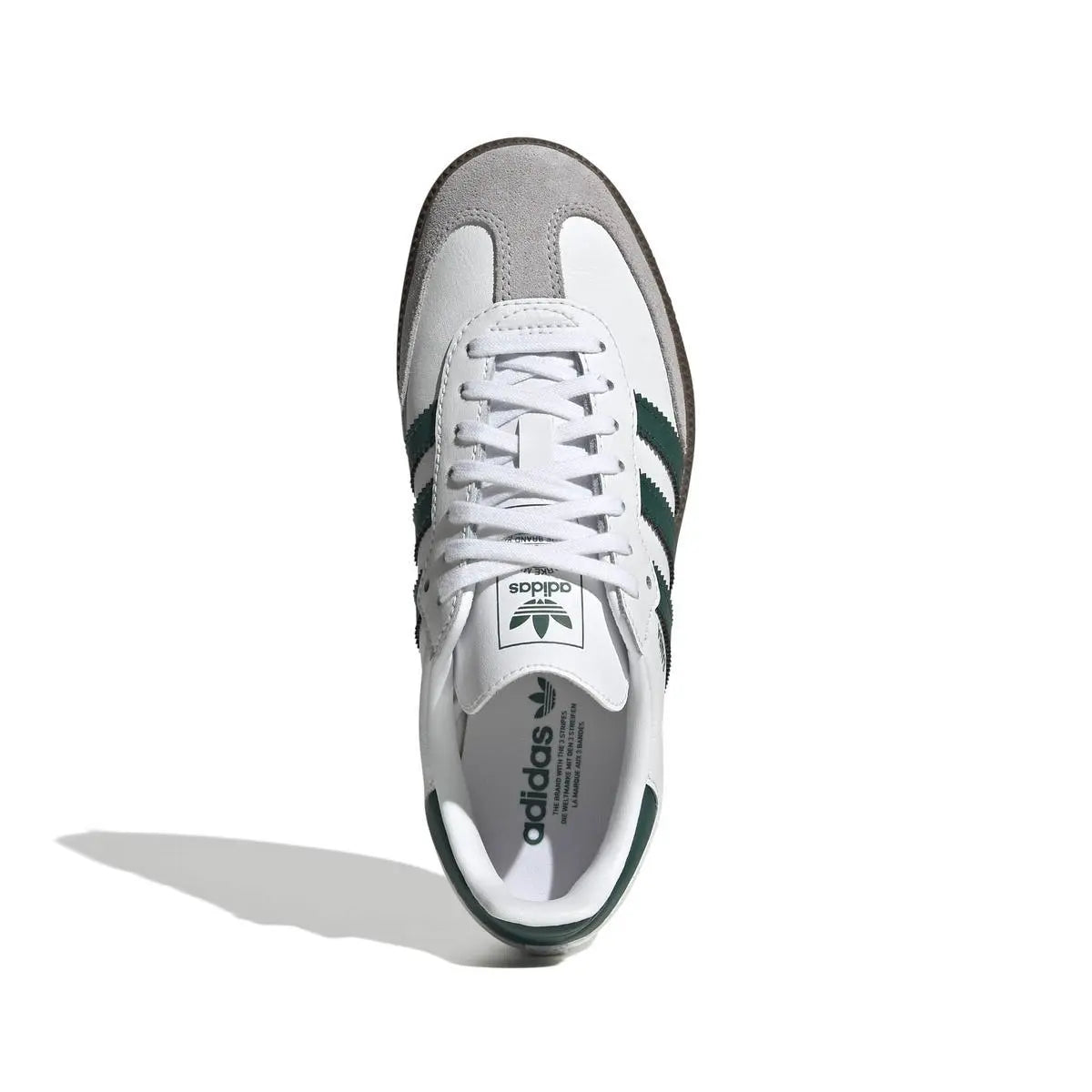 JQ2843 SAMBA OG J BIANCO/VERDE ADIDAS
