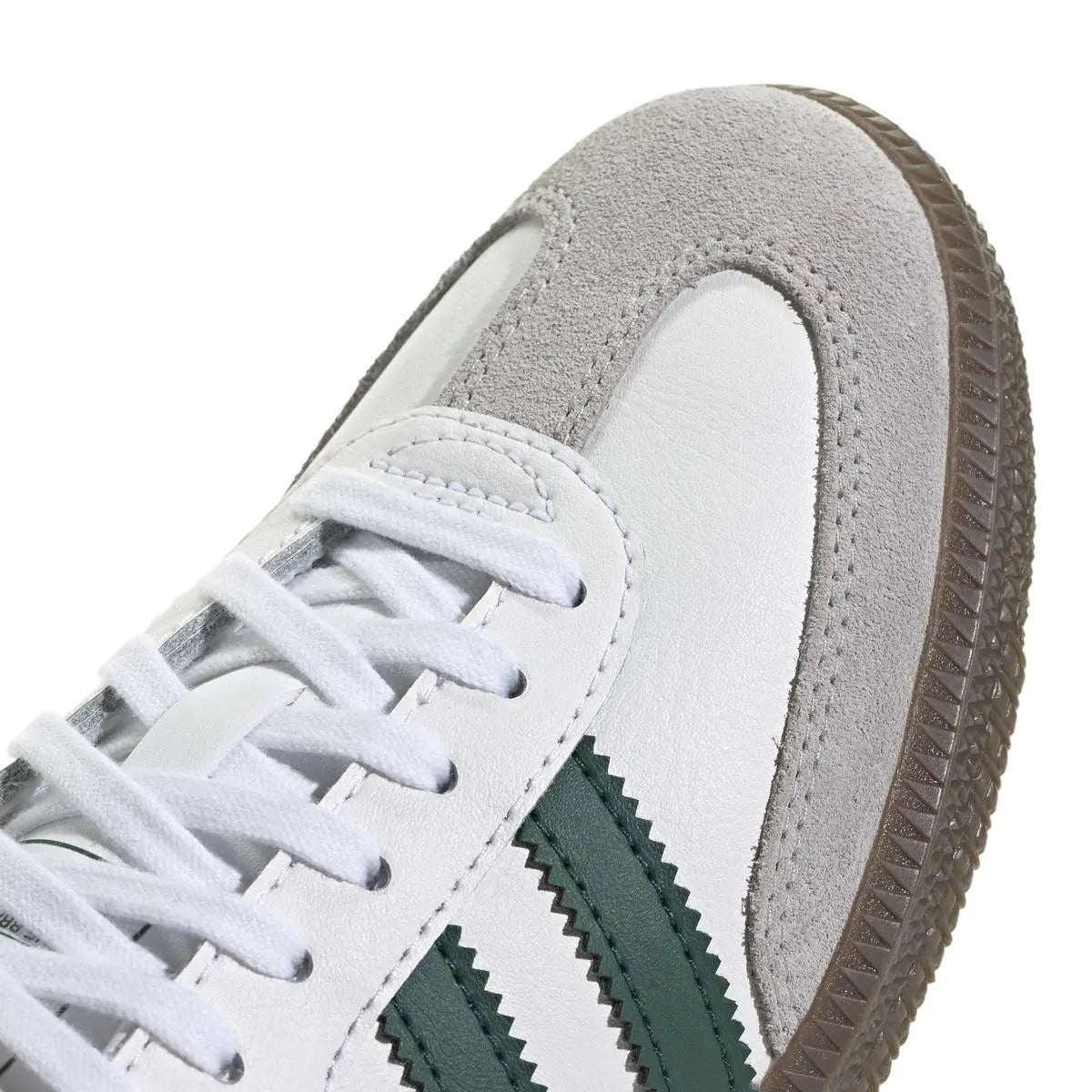 JQ2843 SAMBA OG J BIANCO/VERDE ADIDAS