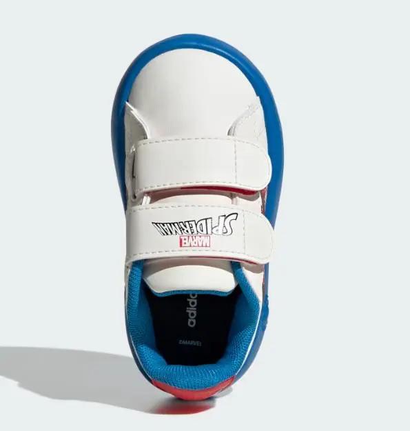 JQ8072 GRAND COURT SPIDER BIANCO/ROSSO/BLU ADIDAS