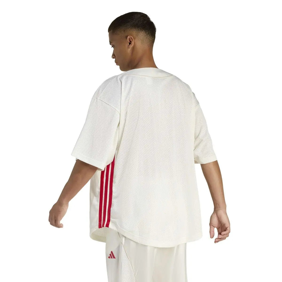 JZ6926 M STA SEAS SHRT BIANCO/ROSSO ADIDAS