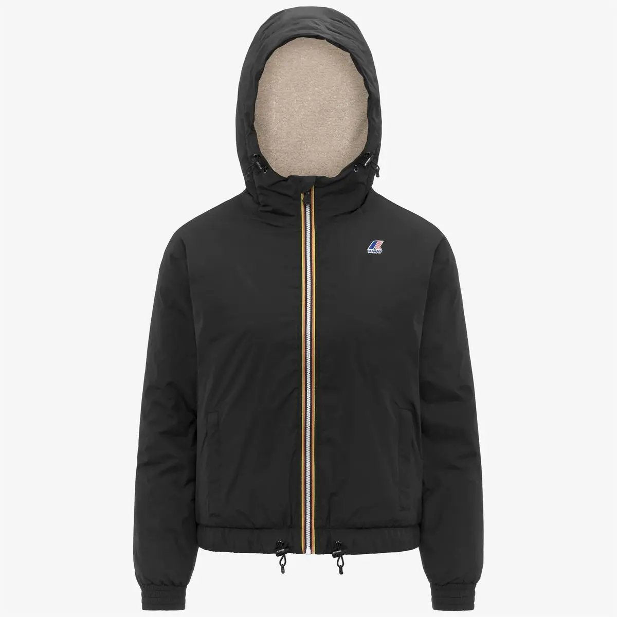 K2133FW LE VRAI 4.0 ALBINE ORSETTO NERO K-WAY