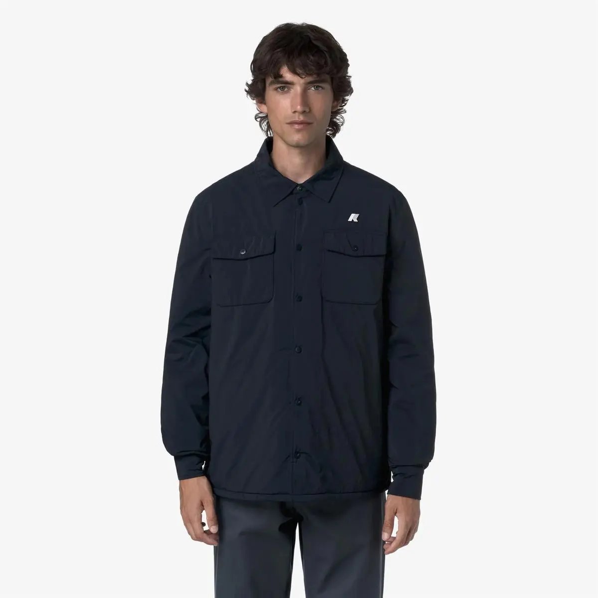 K2136JW UMBERT PLAIN WARM BLU K-WAY