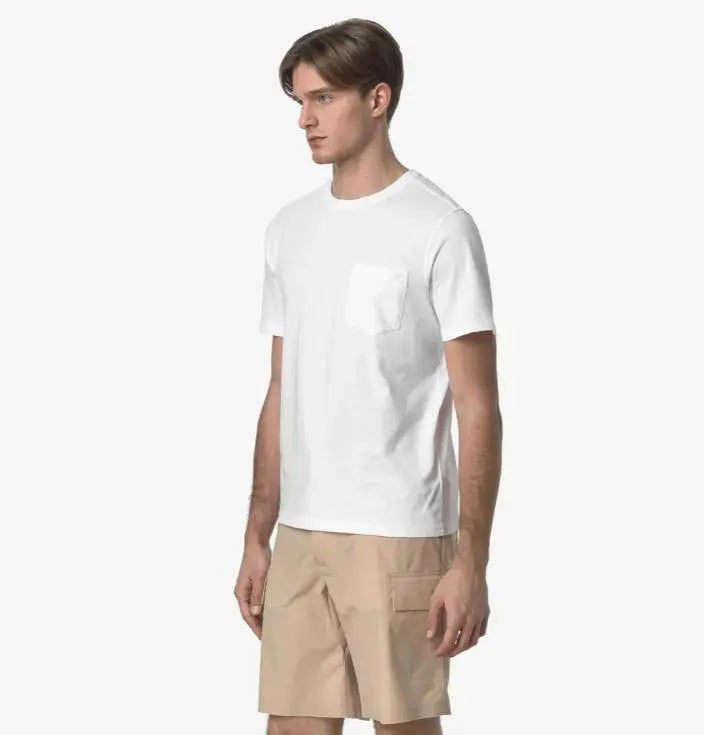 K31368W SIGUR T-SHIRT BIANCO K-WAY