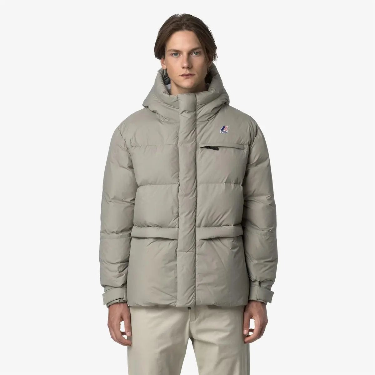 K5141QW LE VRAI 4.0 AURELE HEAVY WARM BEIGE K-WAY