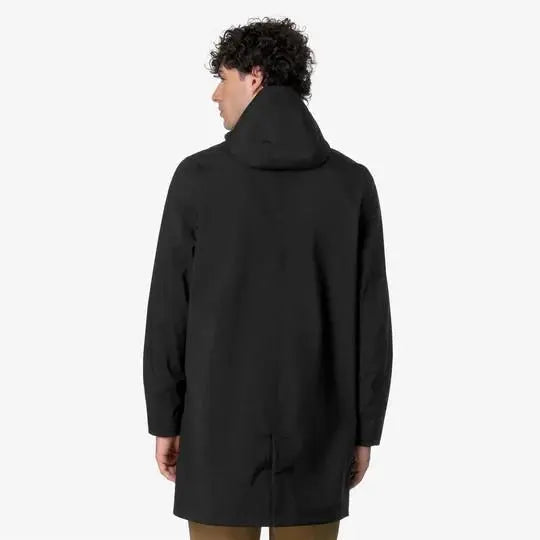 K7126WW THOMAS BONDED LUNGO NERO K-WAY