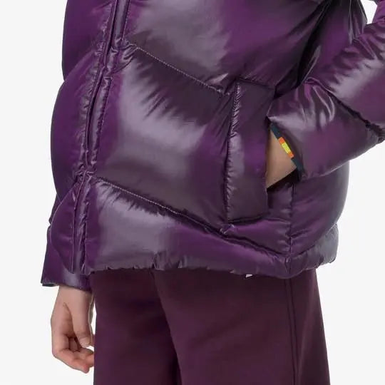 K81417W P.NINEV CRISTAL CHINTZ THER.CORTO VIOLA K-WAY