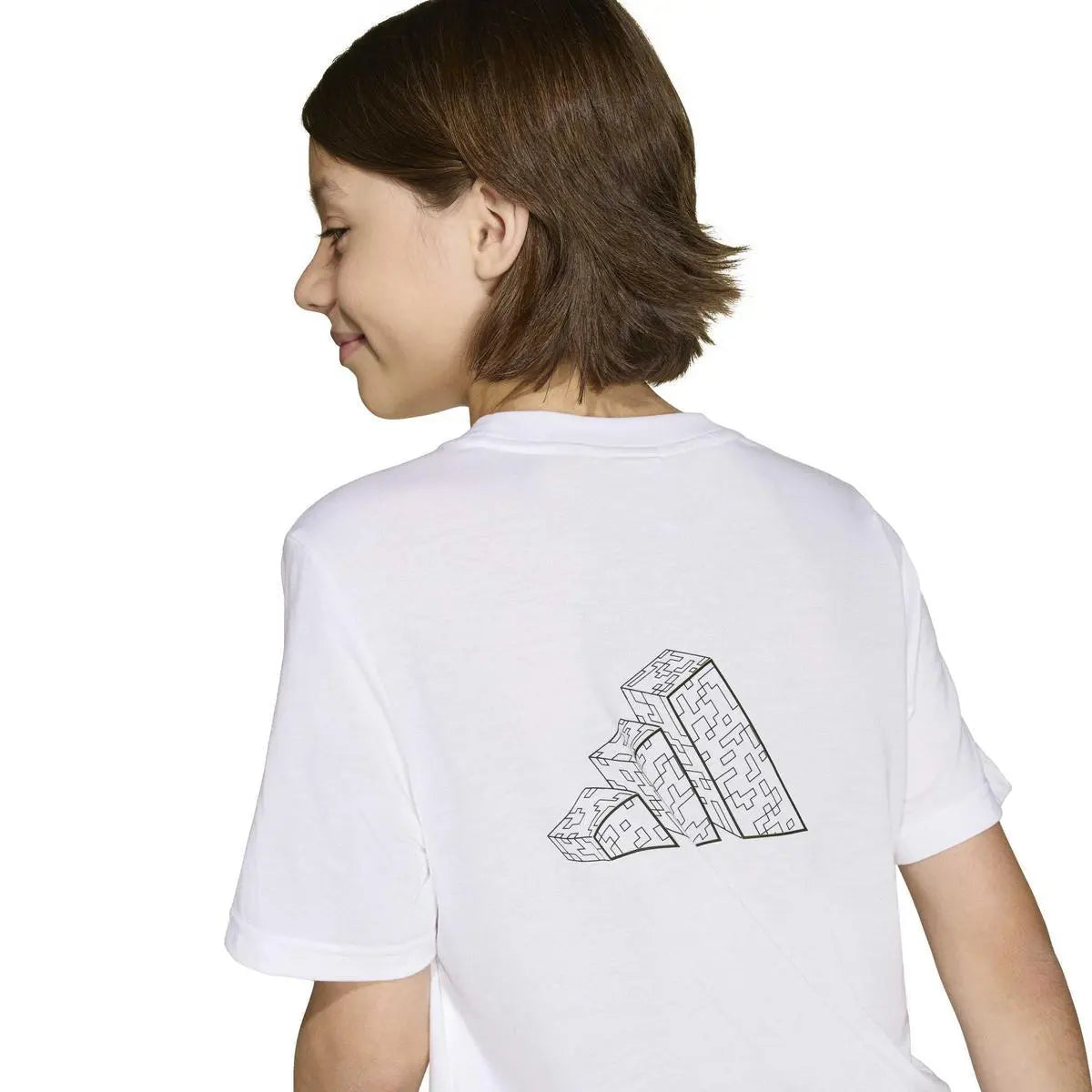 KA0234 J MC TR TEE BIANCO ADIDAS