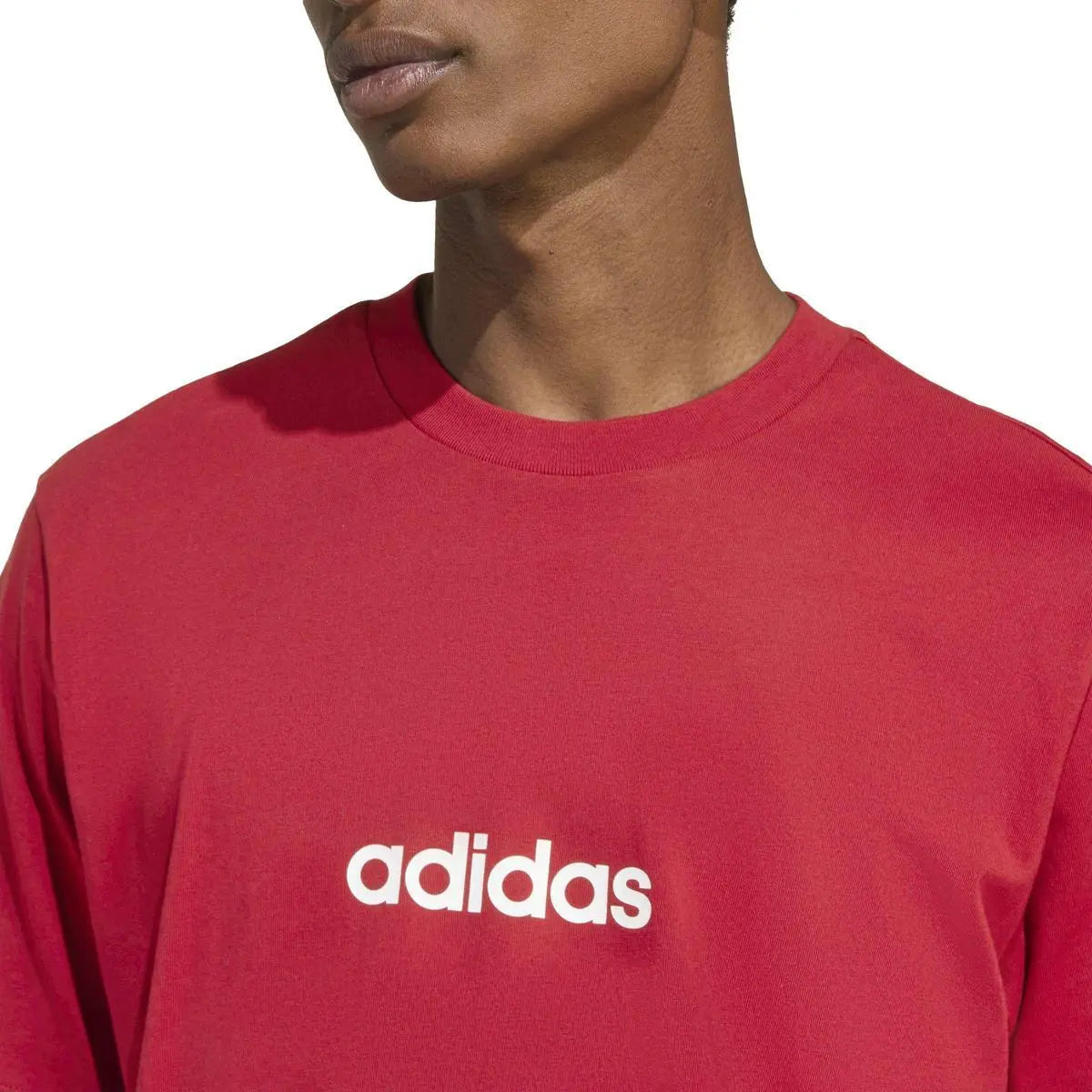 KC0881 M LIN SJ T BORDEAUX/BIANCO ADIDAS
