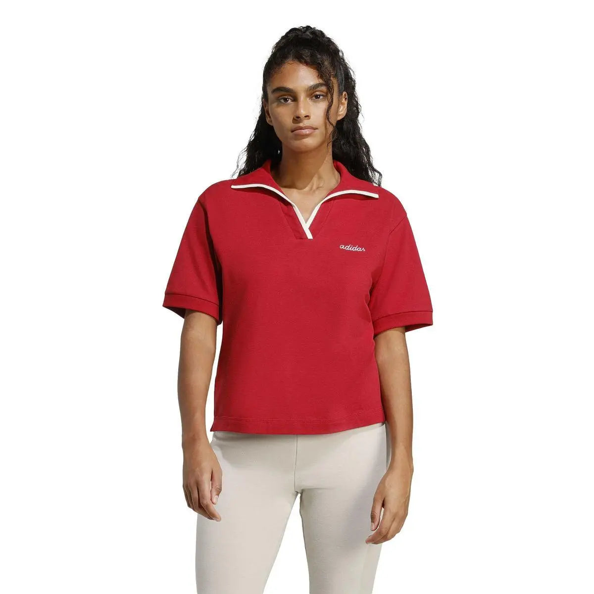 KC4000 W CP POLO BORDEAUX ADIDAS