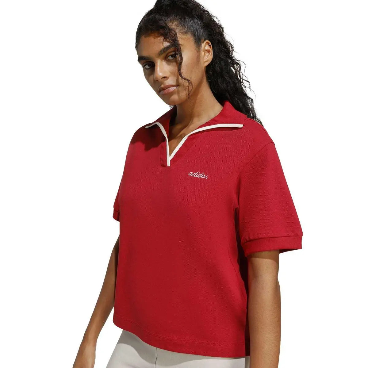 KC4000 W CP POLO BORDEAUX ADIDAS
