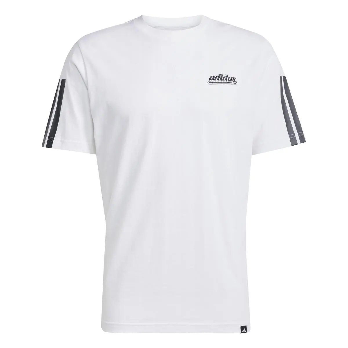 KD2258 M SCRIPT TEE BIANCO ADIDAS