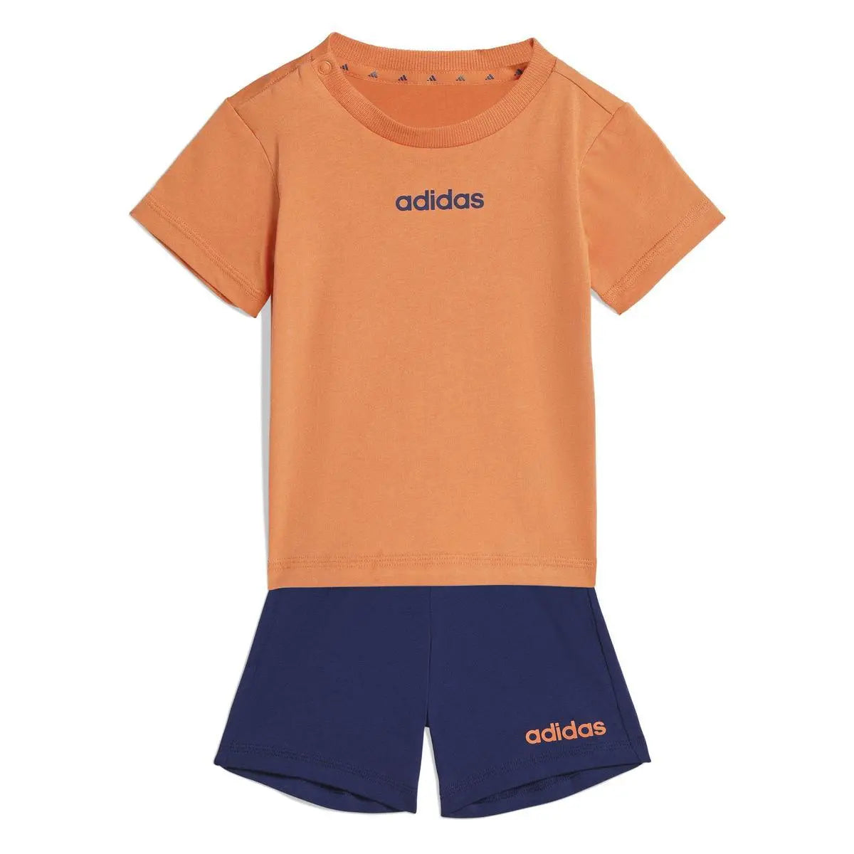 KE0865 I LIN T-SET 160 ARANCIONE/BLU ADIDAS