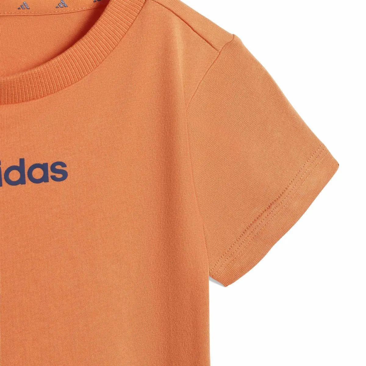 KE0865 I LIN T-SET 160 ARANCIONE/BLU ADIDAS