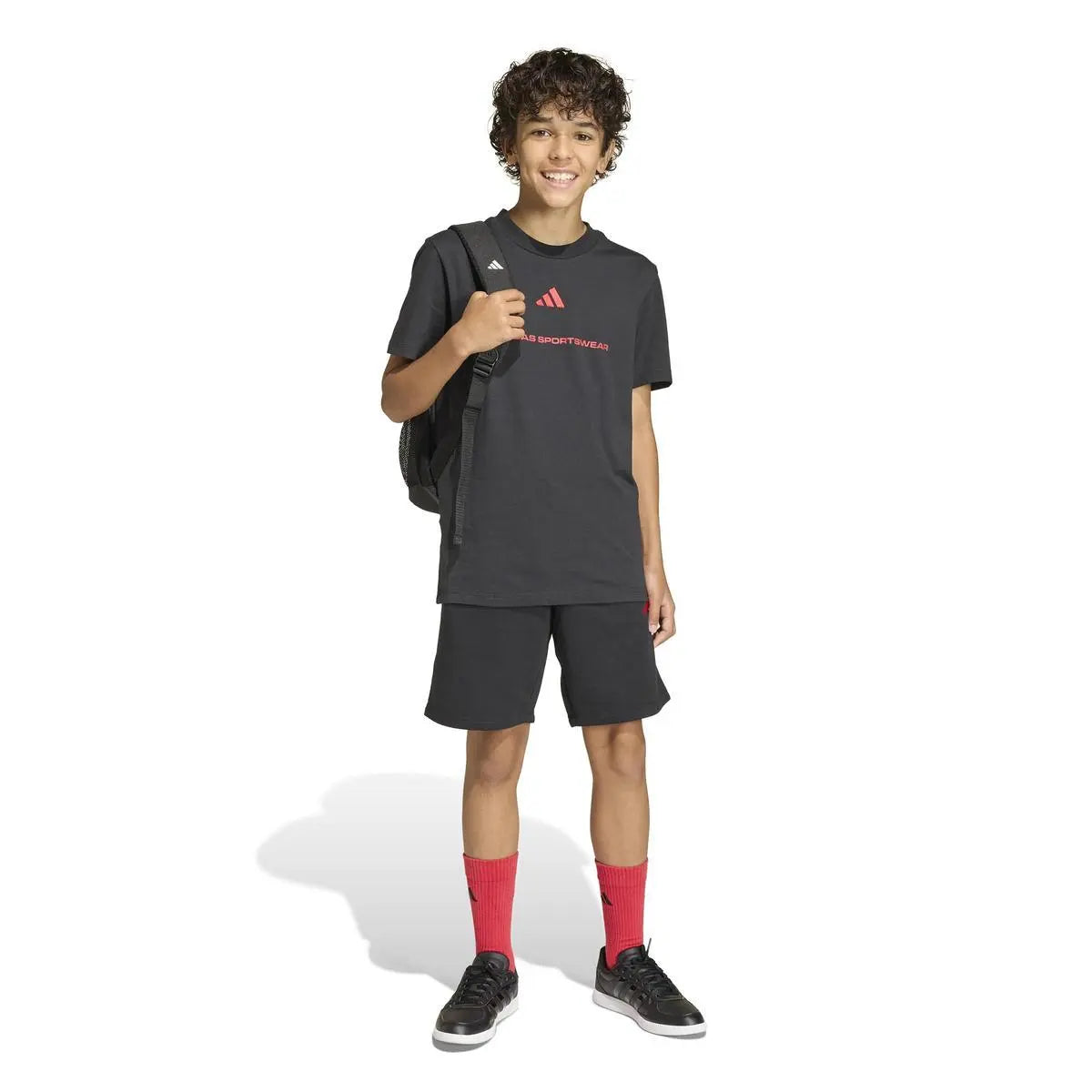 KG5192 B FT SHO NERO/ROSSO ADIDAS