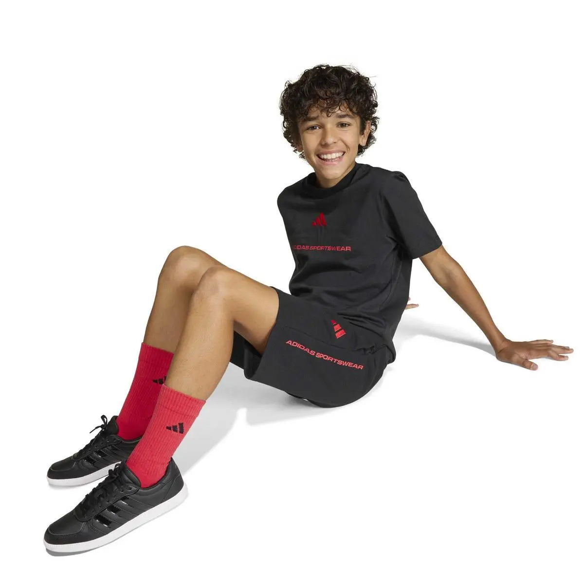 KG5192 B FT SHO NERO/ROSSO ADIDAS