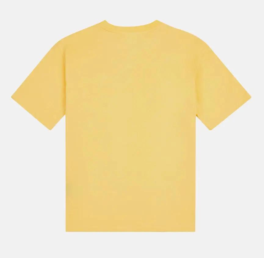 LAKB0001 JERSEY SMALL LOGO TEE GIALLO NEW BALANCE