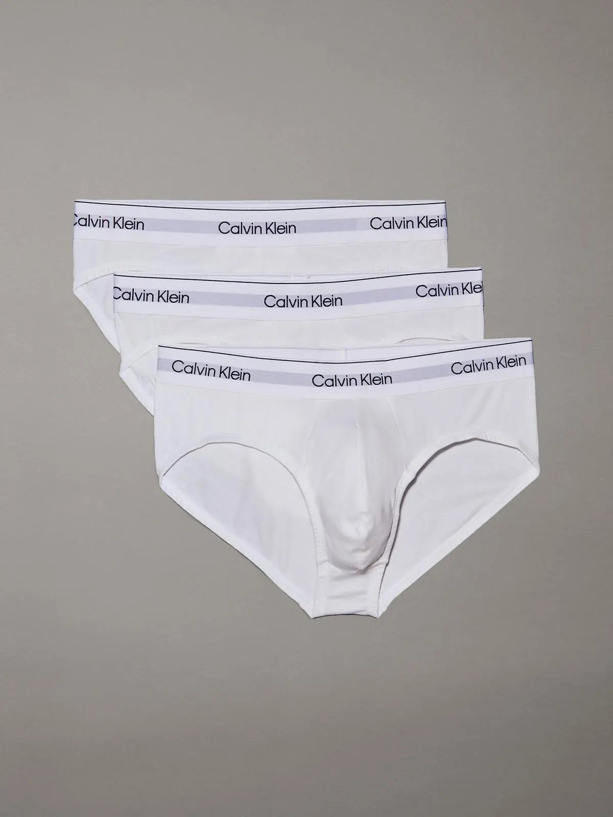 LV00NB4388 HIP BRIEF 3PK BIANCO CALVIN KLEIN