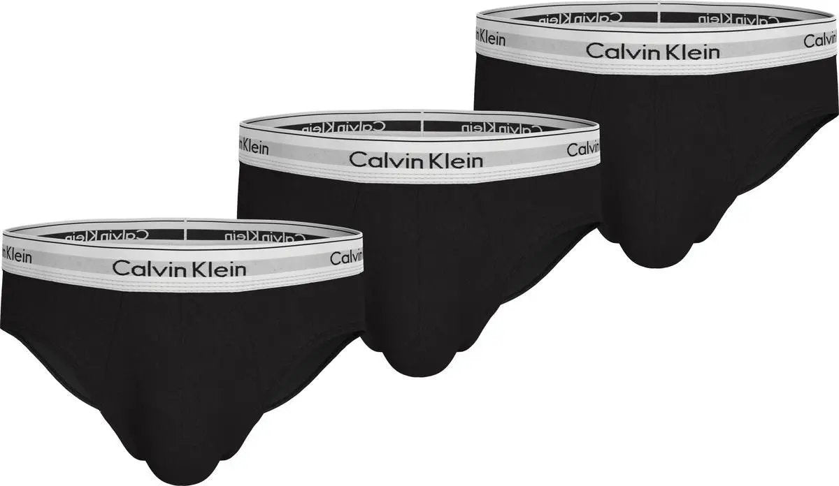 LV00NB4388 HIP BRIEF 3PK NERO CALVIN KLEIN