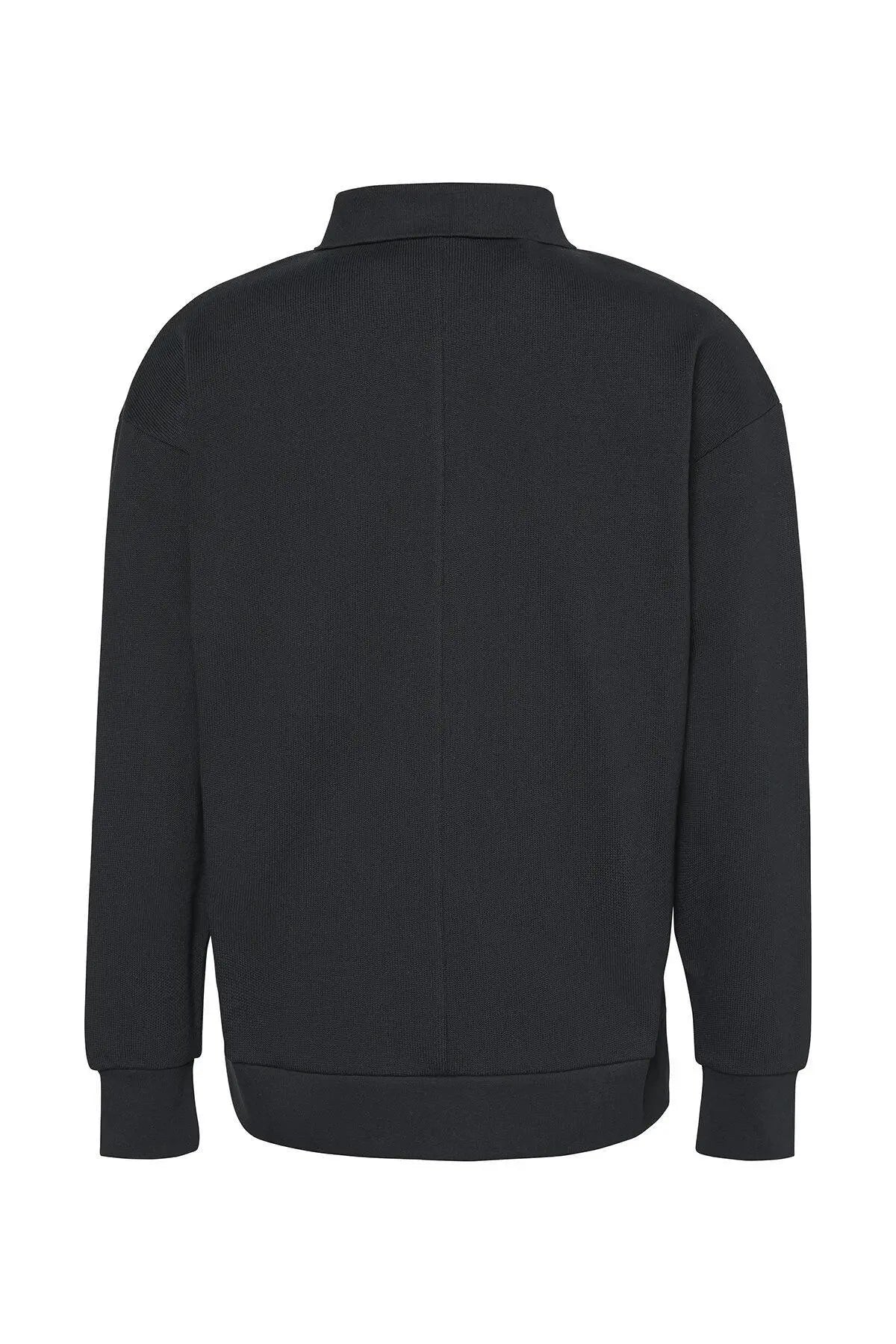 LV04RD224G LS SWEATER-KNIT NERO CALVIN KLEIN