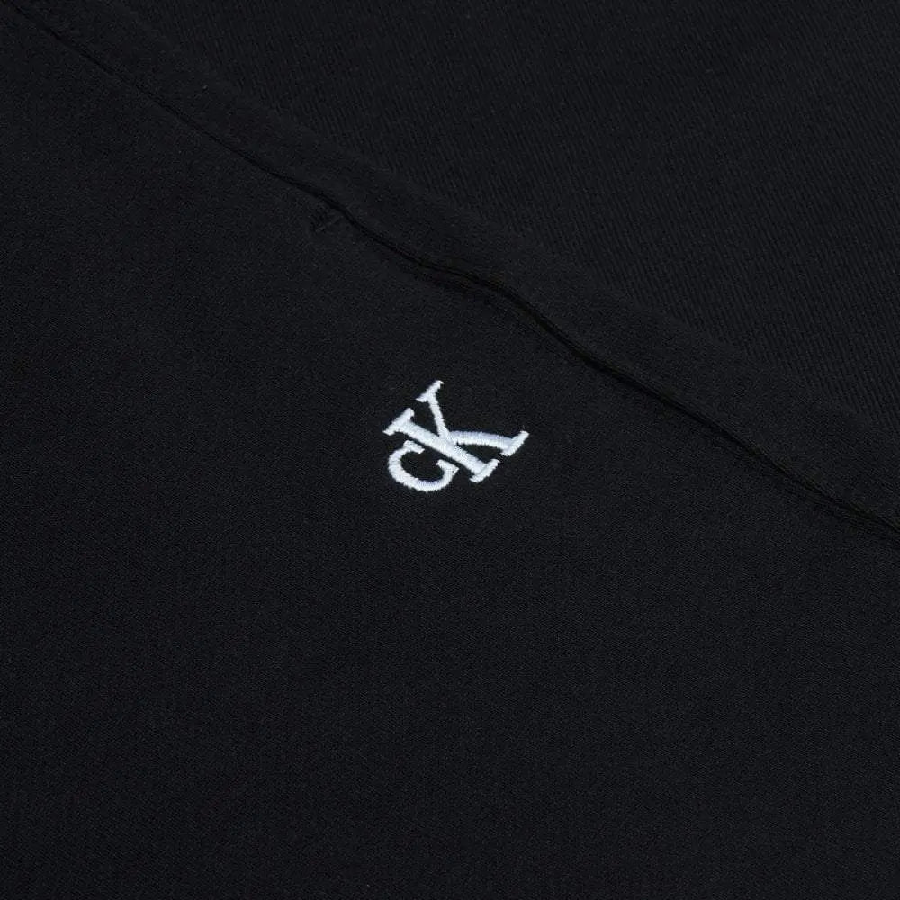 LV04RD241G EU 350TERRY MONOGRAM JOGGER NERO CALVIN KLEIN