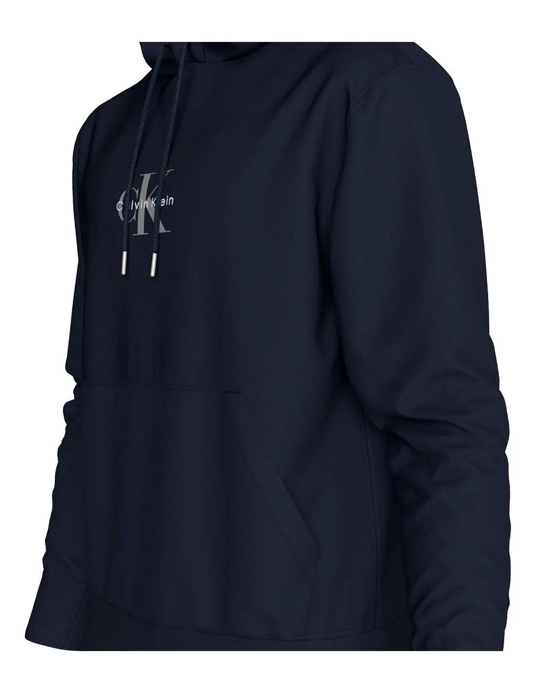 LV04RD243G LS EU 350TERRY MICRO HOOD BLU SCURO CALVIN KLEIN