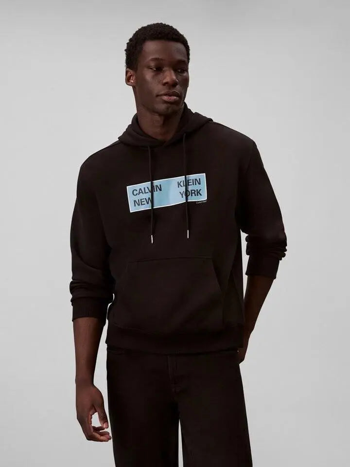 LV04RD259G LS EU 350TERRY CKNY GRAPHIC NERO CALVIN KLEIN