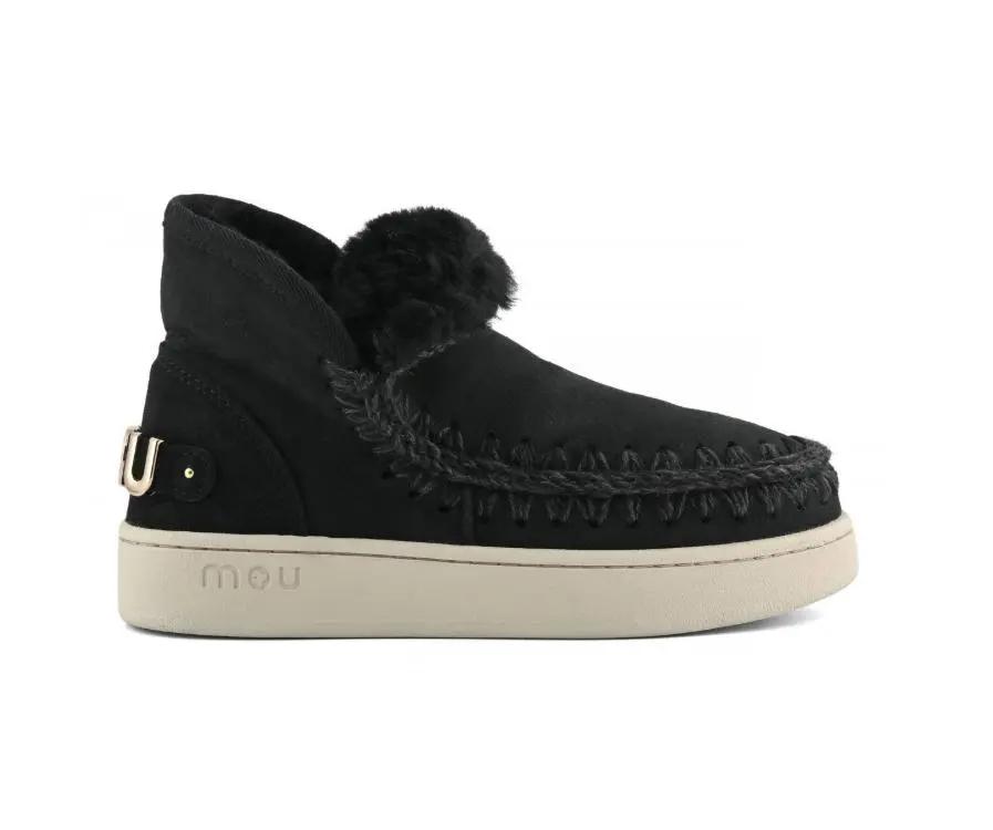 NEW ESKIMO SNEAKERS NERO MOU