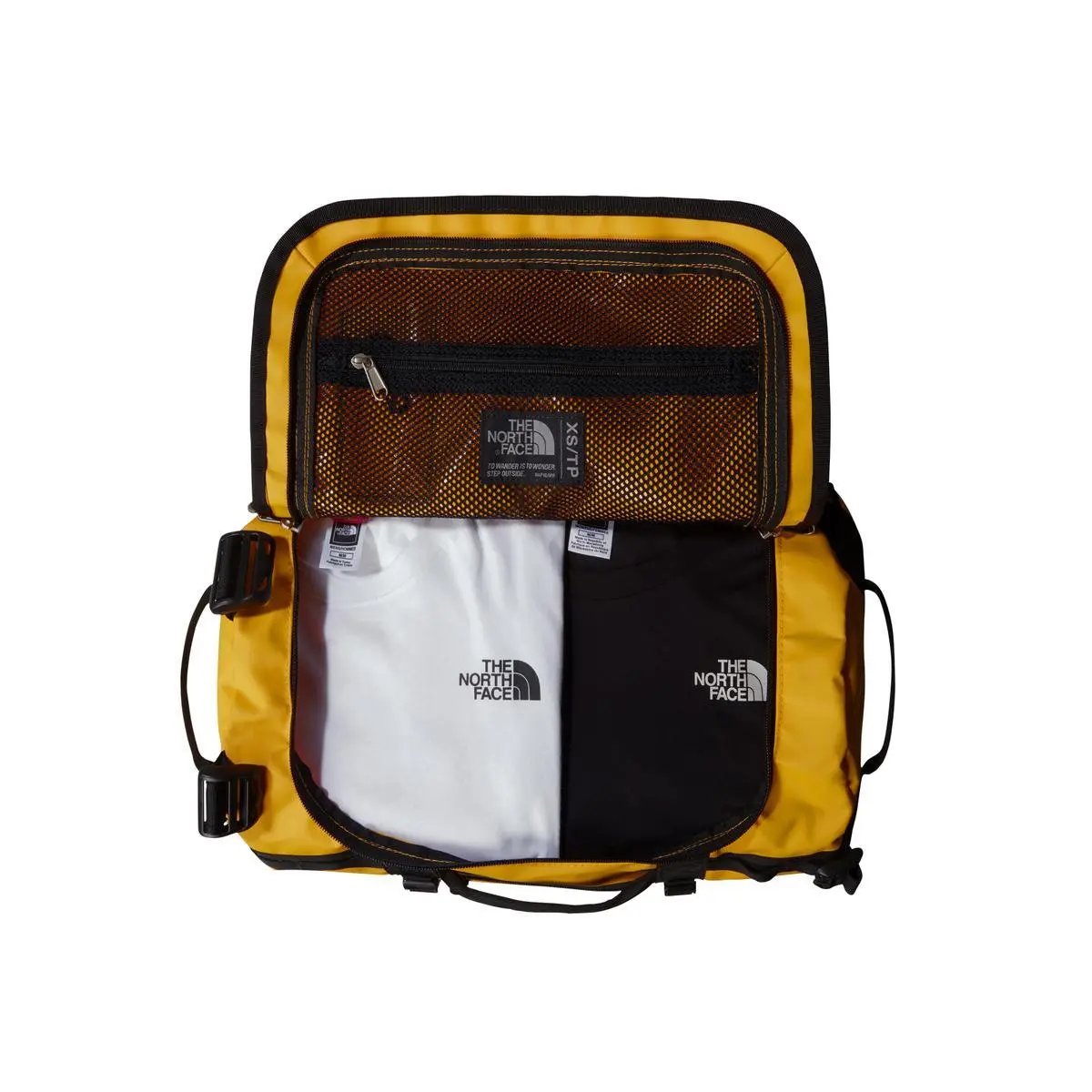 NF0A52SS BASE CAMP DUFFEL - XS GIALLO THE NORTH FACE