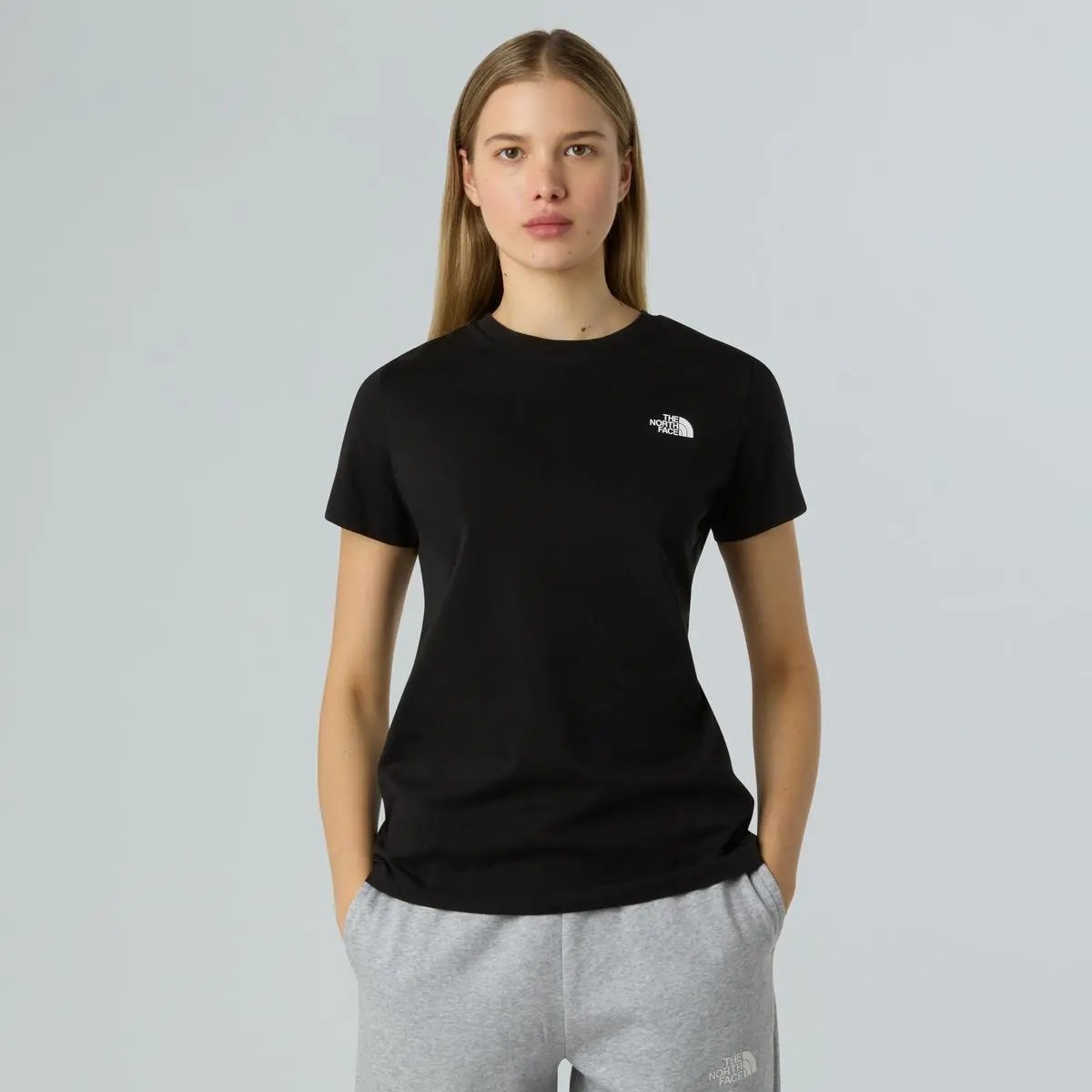 NF0A87NH W SS SD SLIM TEE NERO THE NORTH FACE